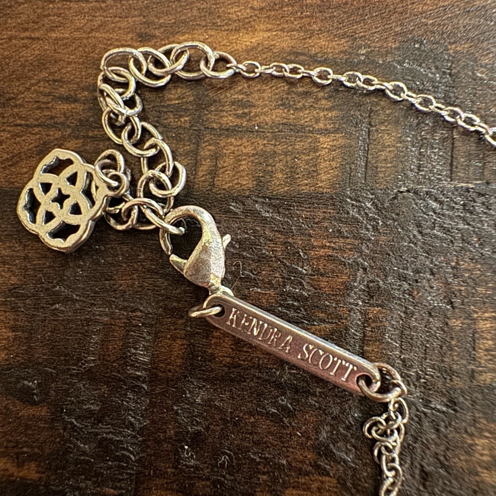 Kendra Scott Necklace. Silver View 2